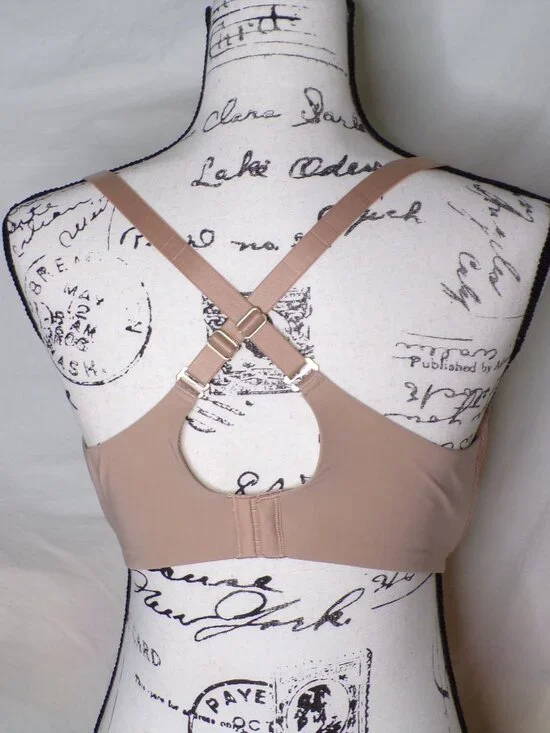 🆕NATORI Comfort Evolution Convertible Underwire Bra 34DDD Buff Beige #731337 - Picture 10 of 11